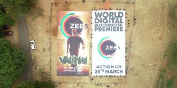 Valimai to premiere on Zee5 from 25 March the biggest poster ever made for the release
