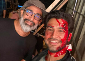 "You will do great things in the future" admires Love Hostel's Director Shanker Raman to debut actor Navneet Malik.