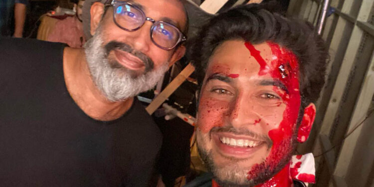 "You will do great things in the future" admires Love Hostel's Director Shanker Raman to debut actor Navneet Malik.