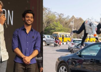 Kireeti's introduction teaser BTS is being widely appreciated for all the hard work