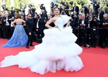 Urvashi Rautela is the legendary red carpet superhit at Cannes film festival 2022 and looks magnificently beautiful in her debut