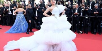 Urvashi Rautela is the legendary red carpet superhit at Cannes film festival 2022 and looks magnificently beautiful in her debut
