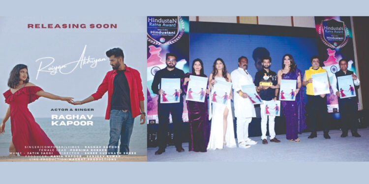 Poster launch of ROIYA ANKHIYAN Hindi Song at The Club Mumbai