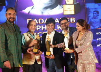 Director Sumit Kumar Singh wins the prestigious Dadasaheb Phalke Excellence Awards for Best OTT Director of the Year