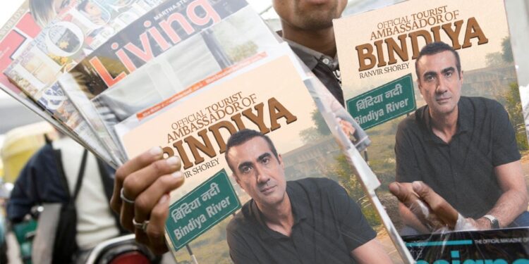 Netizens are confused as Ranvir Shorey becomes an official tourist ambassador of “Bindiya”