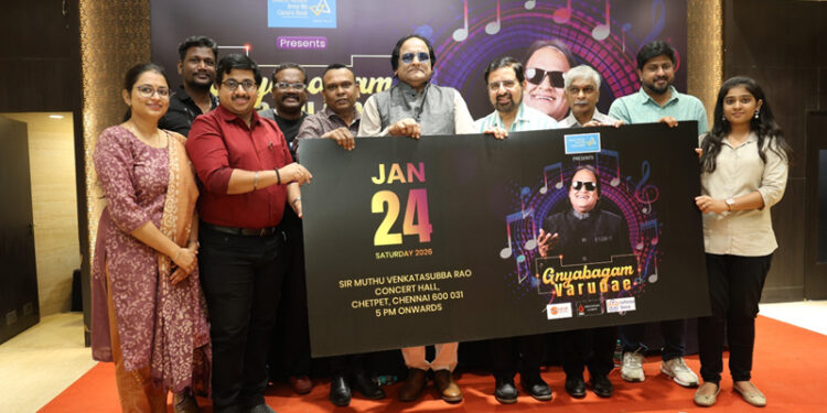 Music Director Bharadwaj Announces Canara Bank Presents “Gnyabagam Varudae” – A Musical Celebration of Three Decades
